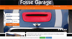 Desktop Screenshot of fossegarage.co.uk